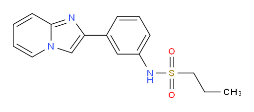 N-(3-(imidazo[1,2-a]pyridin-2-yl)phenyl)propane-1-sulfonamide
