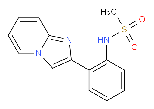 N-(2-(imidazo[1,2-a]pyridin-2-yl)phenyl)methanesulfonamide