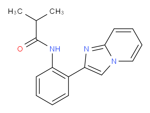 N-(2-(imidazo[1,2-a]pyridin-2-yl)phenyl)isobutyramide