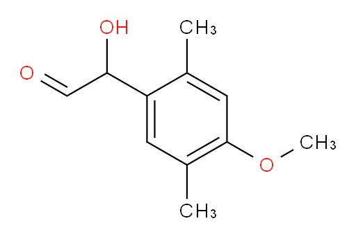 2-hydroxy-2-(4-methoxy-2,5-dimethylphenyl)acetaldehyde