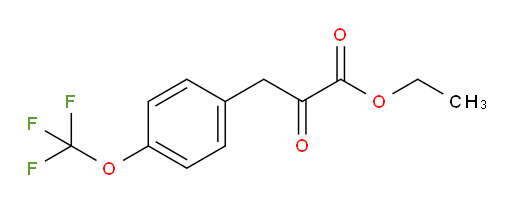 ethyl 2-oxo-3-(4-(trifluoromethoxy)phenyl)propanoate