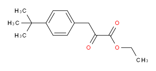 ethyl 3-(4-(tert-butyl)phenyl)-2-oxopropanoate