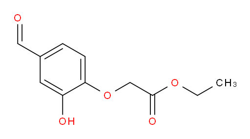 ethyl 2-(4-formyl-2-hydroxyphenoxy)acetate