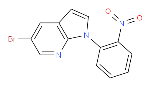 5-bromo-1-(2-nitrophenyl)-1H-pyrrolo[2,3-b]pyridine