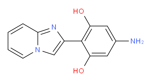 5-amino-2-(imidazo[1,2-a]pyridin-2-yl)benzene-1,3-diol