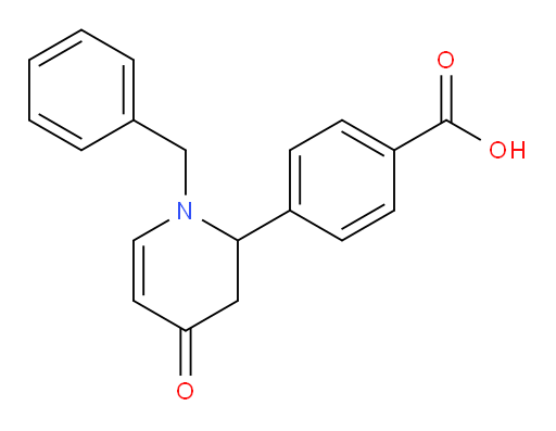 4-(1-benzyl-4-oxo-1,2,3,4-tetrahydropyridin-2-yl)benzoic acid