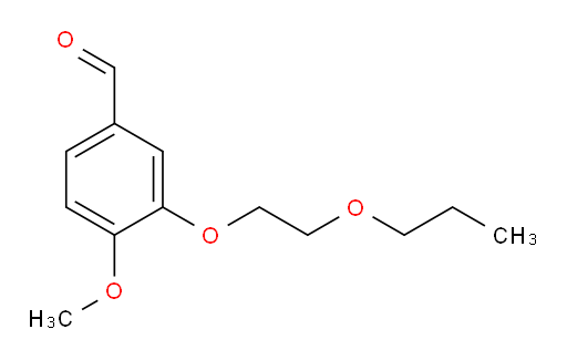 4-methoxy-3-(2-propoxyethoxy)benzaldehyde