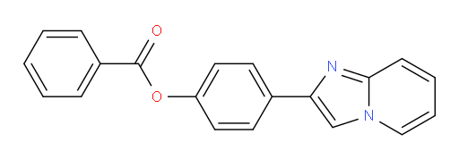 4-(imidazo[1,2-a]pyridin-2-yl)phenyl benzoate