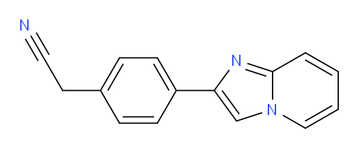 2-(4-(imidazo[1,2-a]pyridin-2-yl)phenyl)acetonitrile