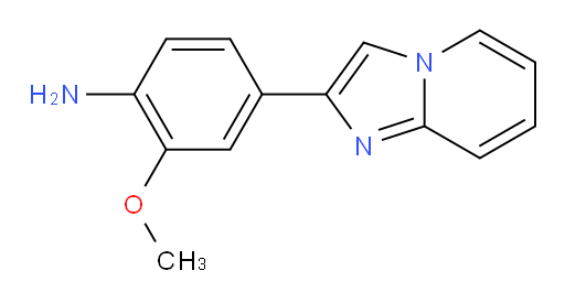 4-(imidazo[1,2-a]pyridin-2-yl)-2-methoxyaniline