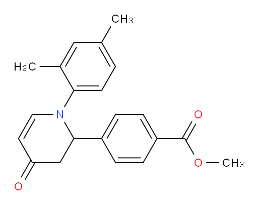 methyl 4-(1-(2,4-dimethylphenyl)-4-oxo-1,2,3,4-tetrahydropyridin-2-yl)benzoate