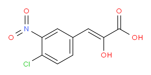 (Z)-3-(4-chloro-3-nitrophenyl)-2-hydroxyacrylic acid