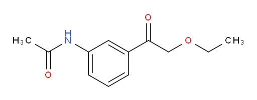 N-(3-(2-ethoxyacetyl)phenyl)acetamide
