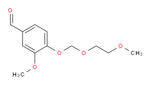 3-methoxy-4-((2-methoxyethoxy)methoxy)benzaldehyde