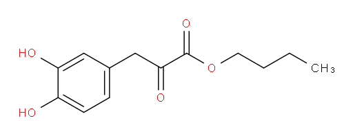 butyl 3-(3,4-dihydroxyphenyl)-2-oxopropanoate