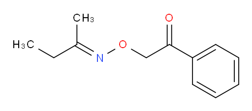 (E)-2-((butan-2-ylideneamino)oxy)-1-phenylethanone
