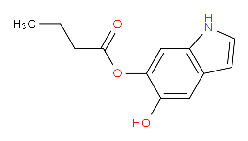 5-hydroxy-1H-indol-6-yl butyrate