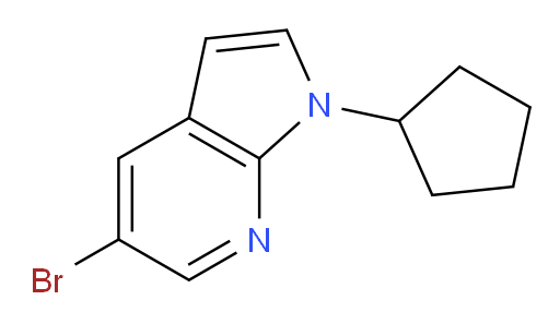 5-bromo-1-cyclopentyl-1H-pyrrolo[2,3-b]pyridine