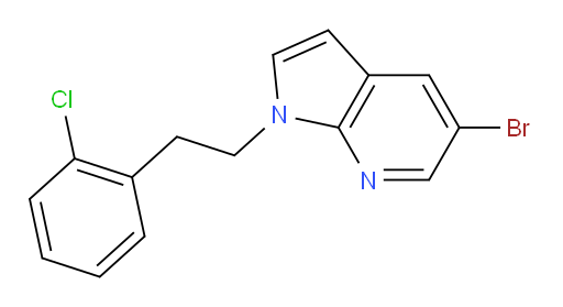 5-bromo-1-(2-chlorophenethyl)-1H-pyrrolo[2,3-b]pyridine