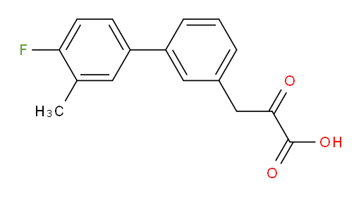3-(4'-fluoro-3'-methyl-[1,1'-biphenyl]-3-yl)-2-oxopropanoic acid