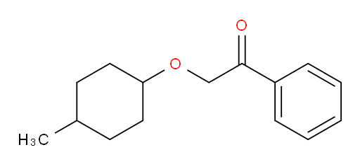 2-((4-methylcyclohexyl)oxy)-1-phenylethanone