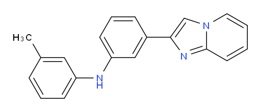 3-(imidazo[1,2-a]pyridin-2-yl)-N-(m-tolyl)aniline