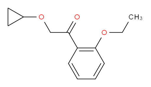 2-cyclopropoxy-1-(2-ethoxyphenyl)ethanone