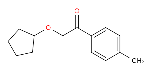2-(cyclopentyloxy)-1-(p-tolyl)ethanone