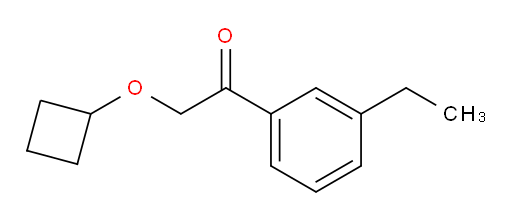2-cyclobutoxy-1-(3-ethylphenyl)ethanone
