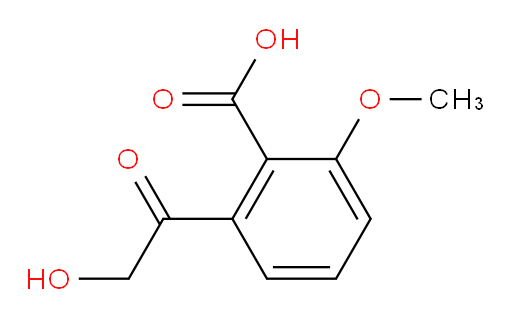 2-(2-hydroxyacetyl)-6-methoxybenzoic acid