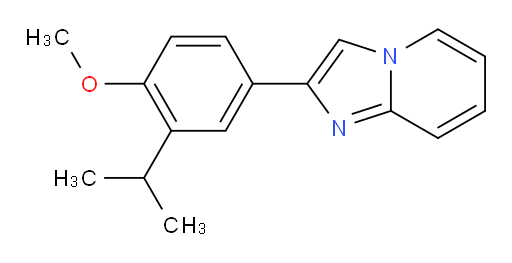 2-(3-isopropyl-4-methoxyphenyl)imidazo[1,2-a]pyridine