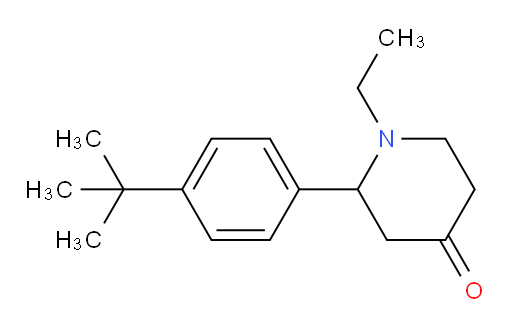 2-(4-(tert-butyl)phenyl)-1-ethylpiperidin-4-one