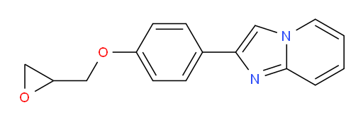 2-(4-(oxiran-2-ylmethoxy)phenyl)imidazo[1,2-a]pyridine