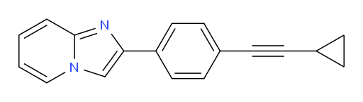 2-(4-(cyclopropylethynyl)phenyl)imidazo[1,2-a]pyridine