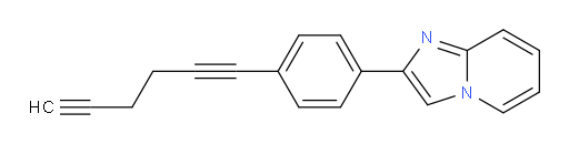 2-(4-(hexa-1,5-diyn-1-yl)phenyl)imidazo[1,2-a]pyridine