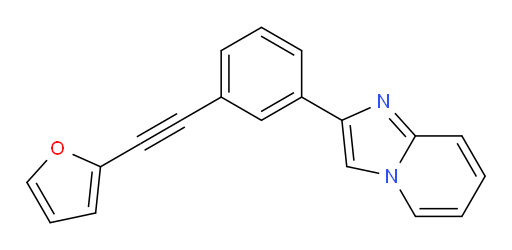 2-(3-(furan-2-ylethynyl)phenyl)imidazo[1,2-a]pyridine