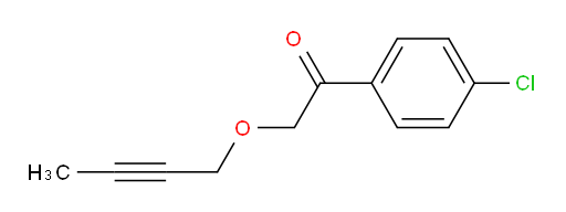 2-(but-2-yn-1-yloxy)-1-(4-chlorophenyl)ethanone