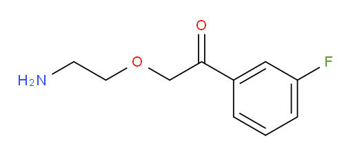 2-(2-aminoethoxy)-1-(3-fluorophenyl)ethanone