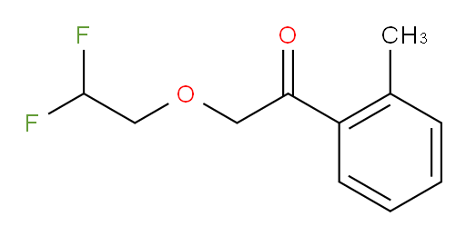 2-(2,2-difluoroethoxy)-1-(o-tolyl)ethanone