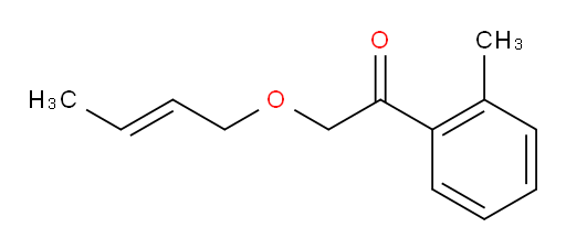 (E)-2-(but-2-en-1-yloxy)-1-(o-tolyl)ethanone