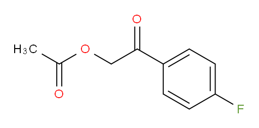 2-(4-fluorophenyl)-2-oxoethyl acetate