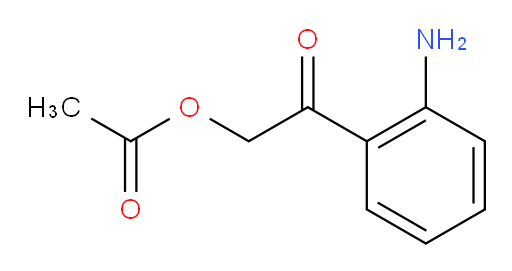 2-(2-aminophenyl)-2-oxoethyl acetate