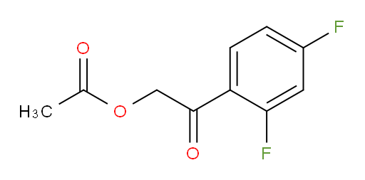 2-(2,4-difluorophenyl)-2-oxoethyl acetate