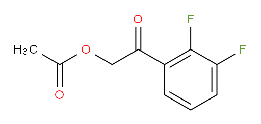 2-(2,3-difluorophenyl)-2-oxoethyl acetate
