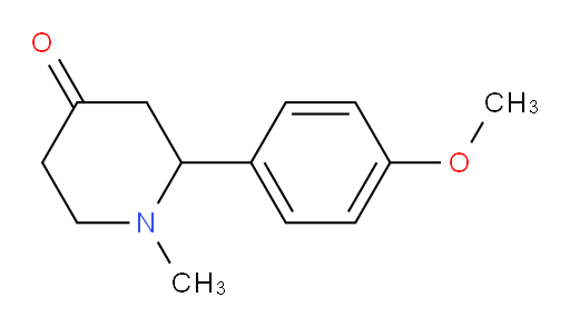 2-(4-methoxyphenyl)-1-methylpiperidin-4-one