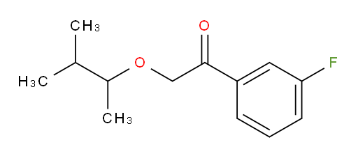 1-(3-fluorophenyl)-2-((3-methylbutan-2-yl)oxy)ethanone
