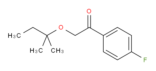 1-(4-fluorophenyl)-2-(tert-pentyloxy)ethanone