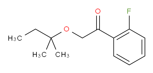 1-(2-fluorophenyl)-2-(tert-pentyloxy)ethanone