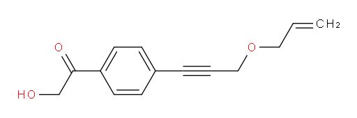 1-(4-(3-(allyloxy)prop-1-yn-1-yl)phenyl)-2-hydroxyethanone