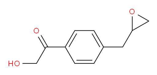 2-hydroxy-1-(4-(oxiran-2-ylmethyl)phenyl)ethanone